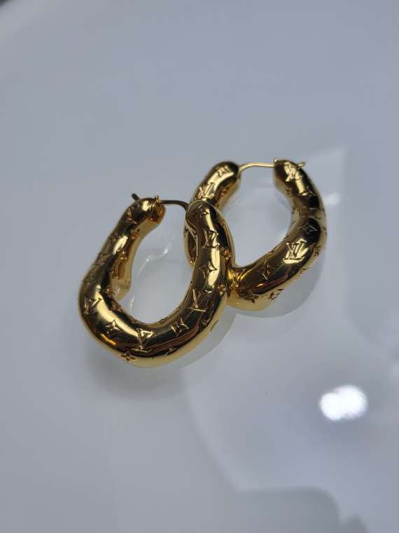 Boucles d'oreilles 2D Louis Vuitton
